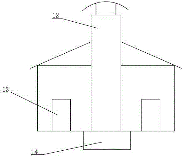 Ecological non-pathogenic stimuli sheep farm and breeding method