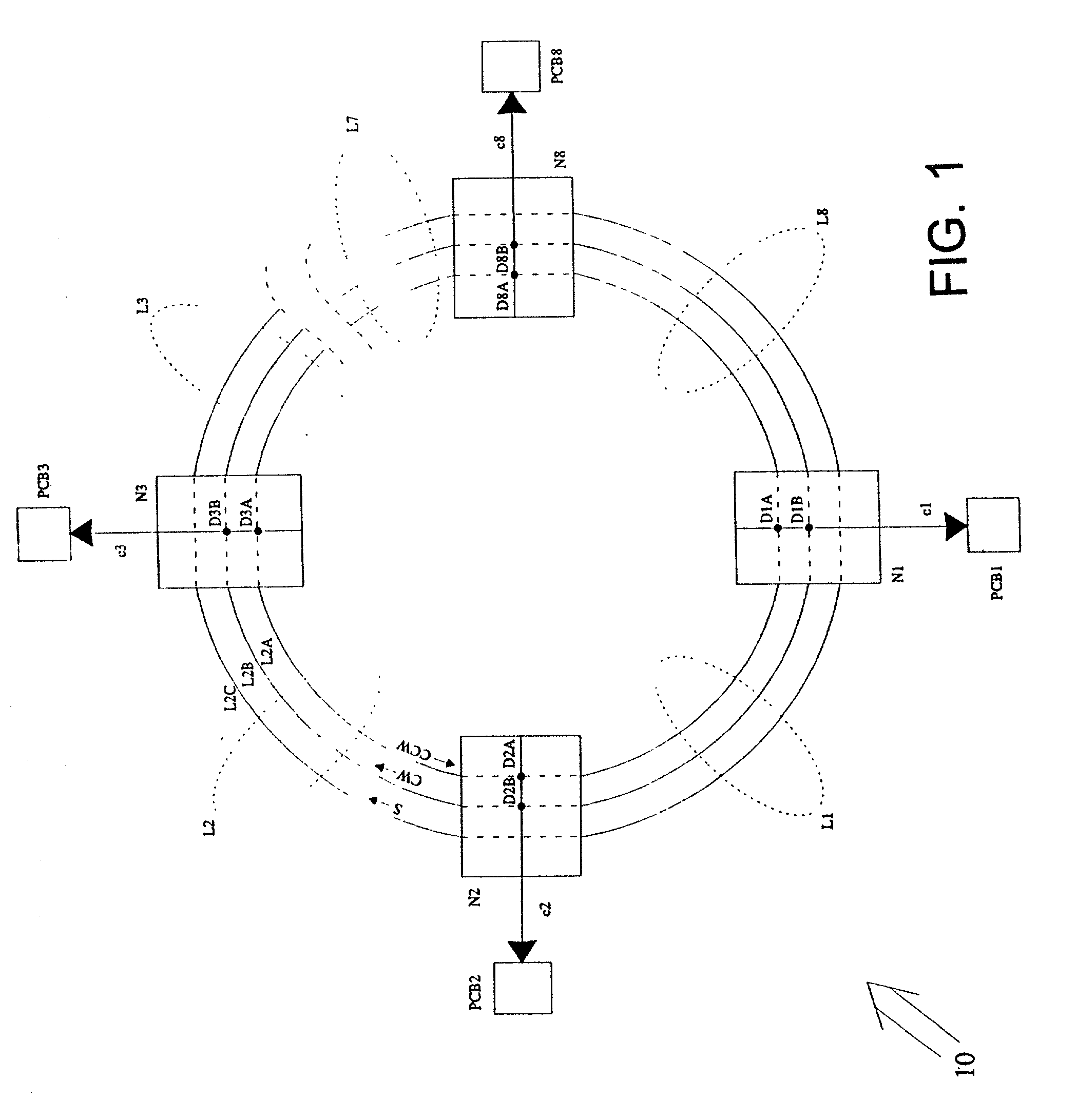 Method and apparatus for distributed synchronous clocking