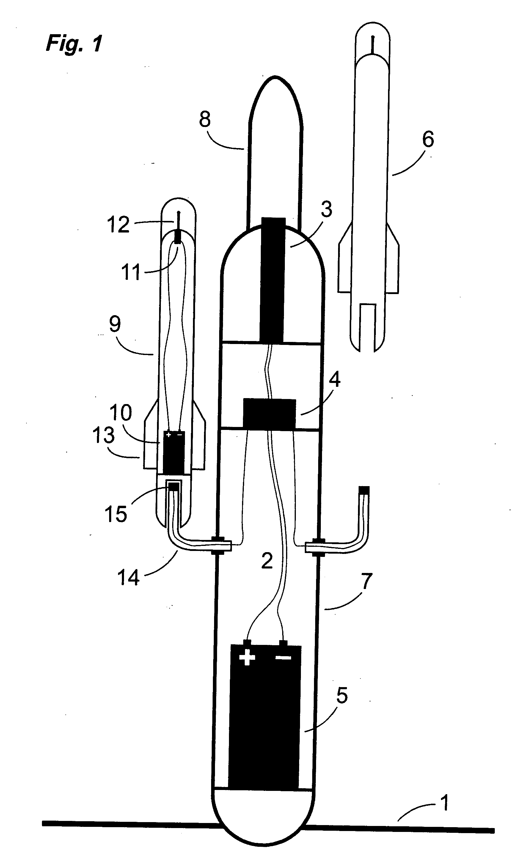 Device and A Method For Detection Of and Warning Against Tsunamis