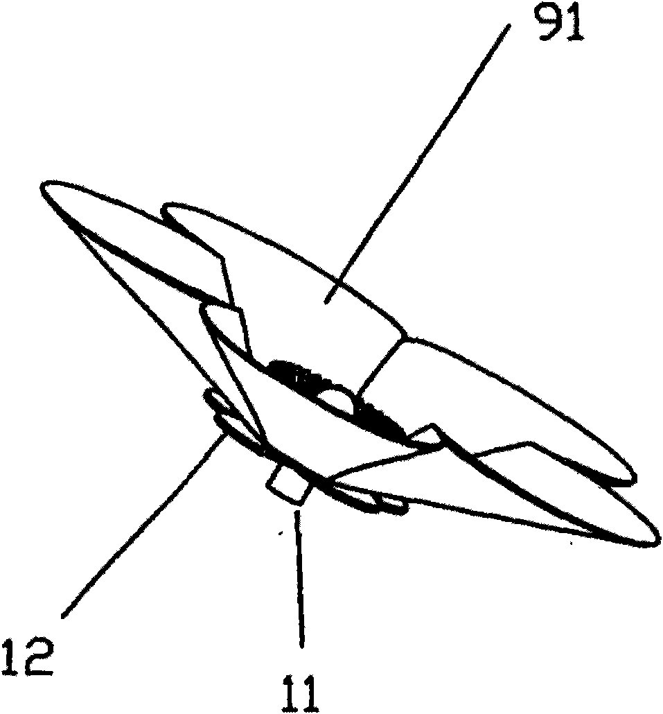 Simulated-tree festoon lighting structure