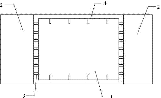 Prefabricated cement pavement slab for quick pavement repair