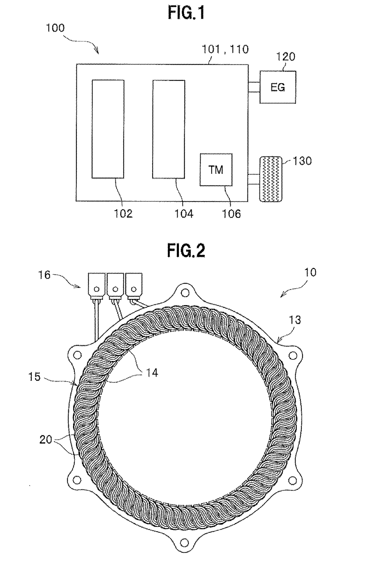 Stator for rotary electric machine, rotary electric machine, and rotary electric machine unit