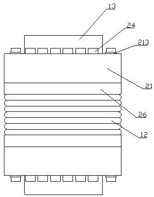 Folding shed windshield structure of railway vehicle