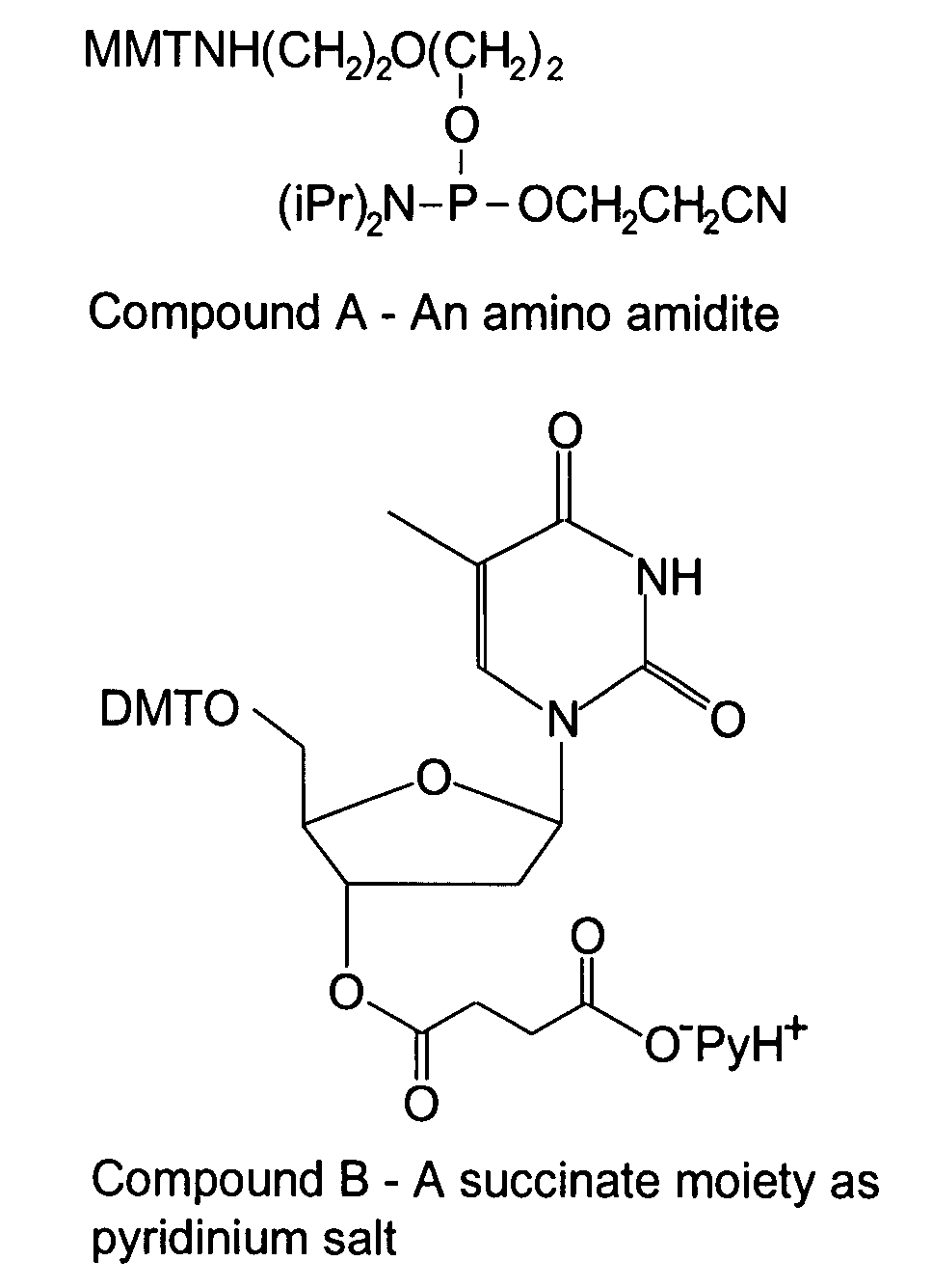 RNA sequences generated using a microarray having a base cleavable succinate linker