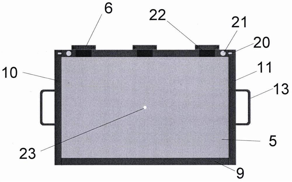 Device and method for measuring moisture diffusion coefficient of cement-based material