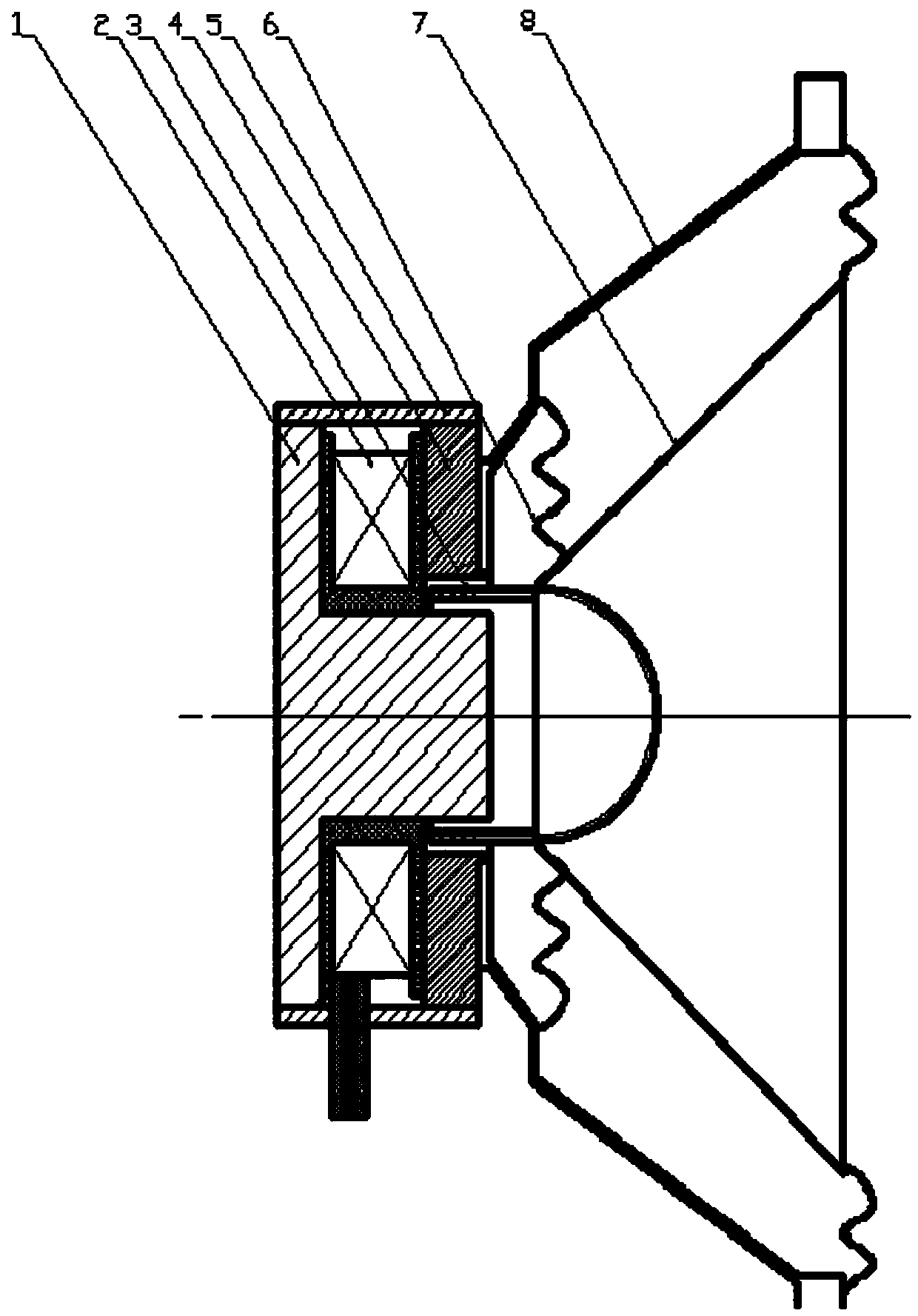 All-digital loudspeaker system and working method thereof