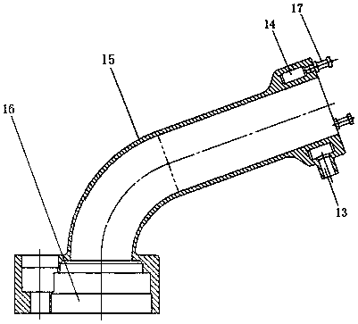 Wind conveying spray gun capable of achieving dust suppression and haze removal