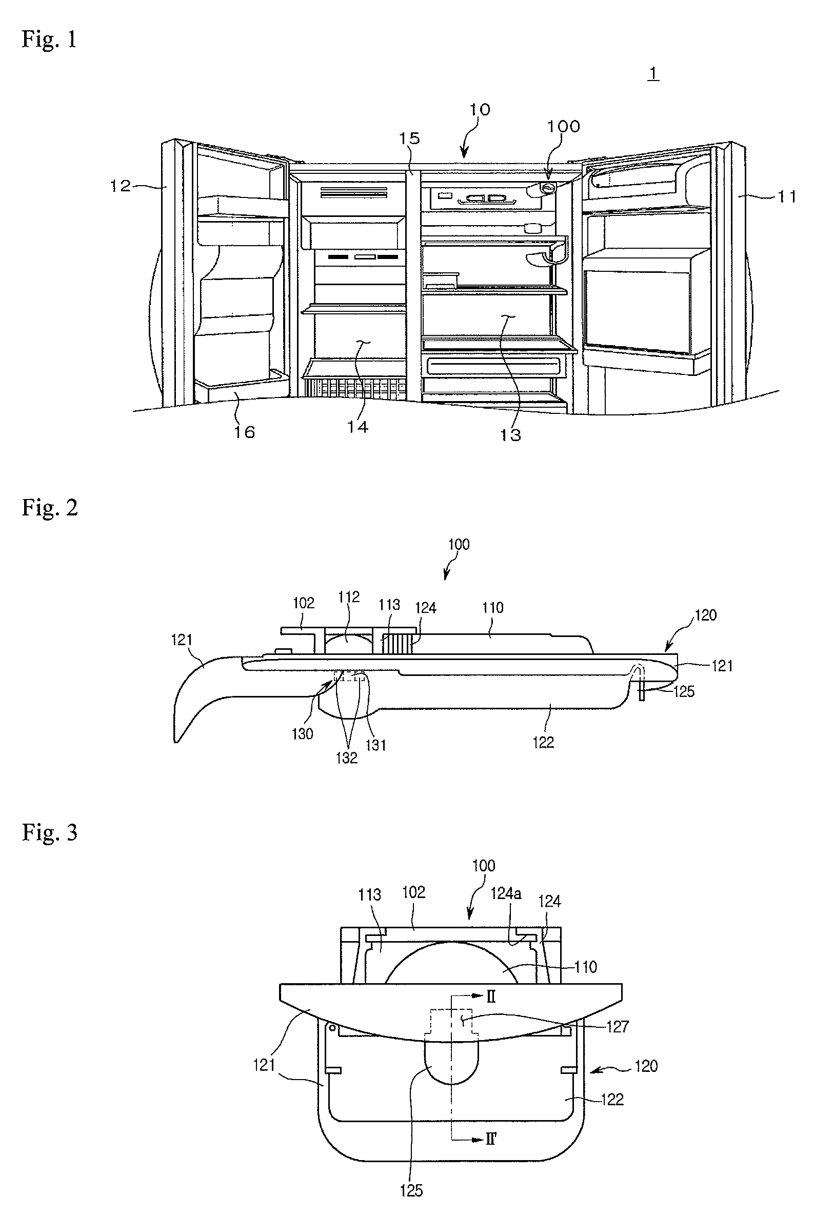 Clean water filter assembly of refrigerator