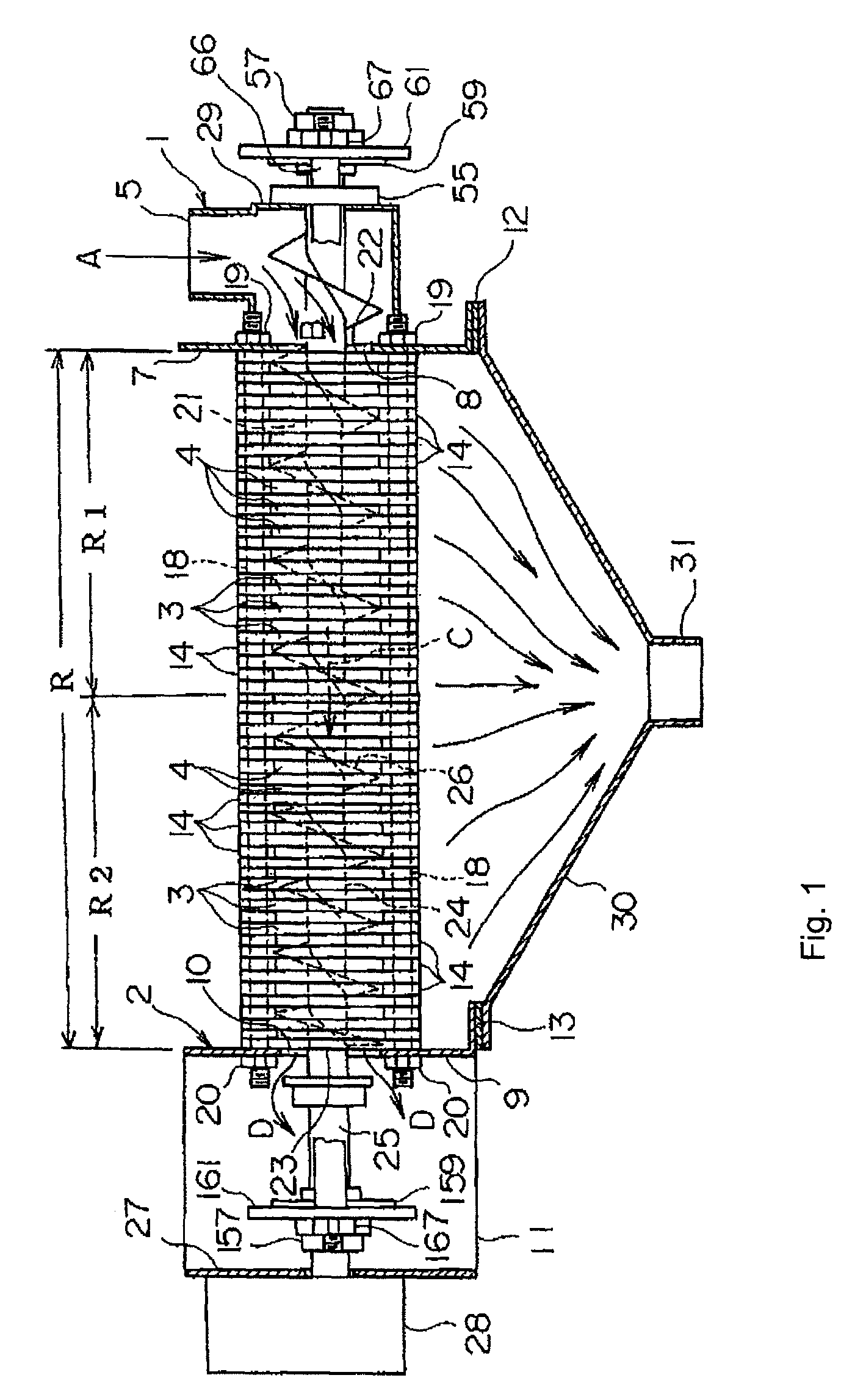 Solid-liquid separation device