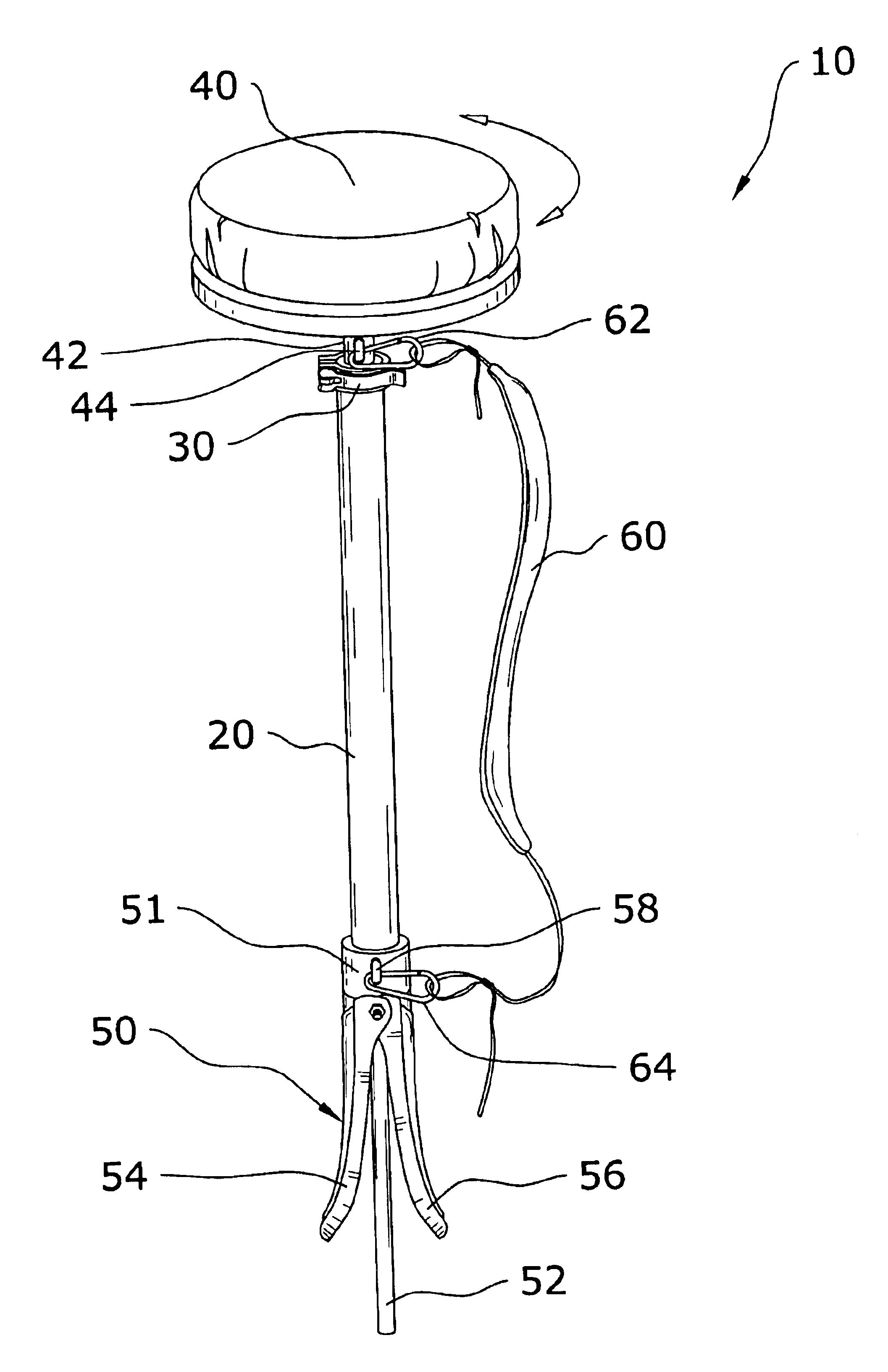 Outdoor stool system