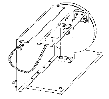 Planar-unfolding antenna cable high/low-temperature torque testing device and testing method