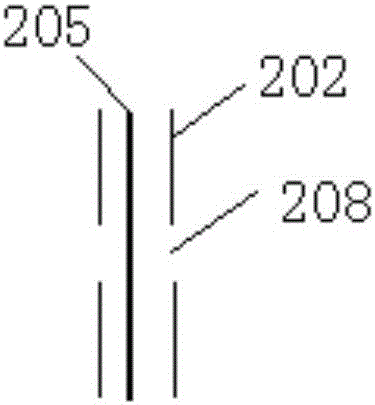 Water level monitoring device and method of underground reservoir with large gushing water volume