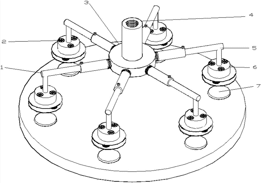 Electromagnetic chuck used for transferring metal press block