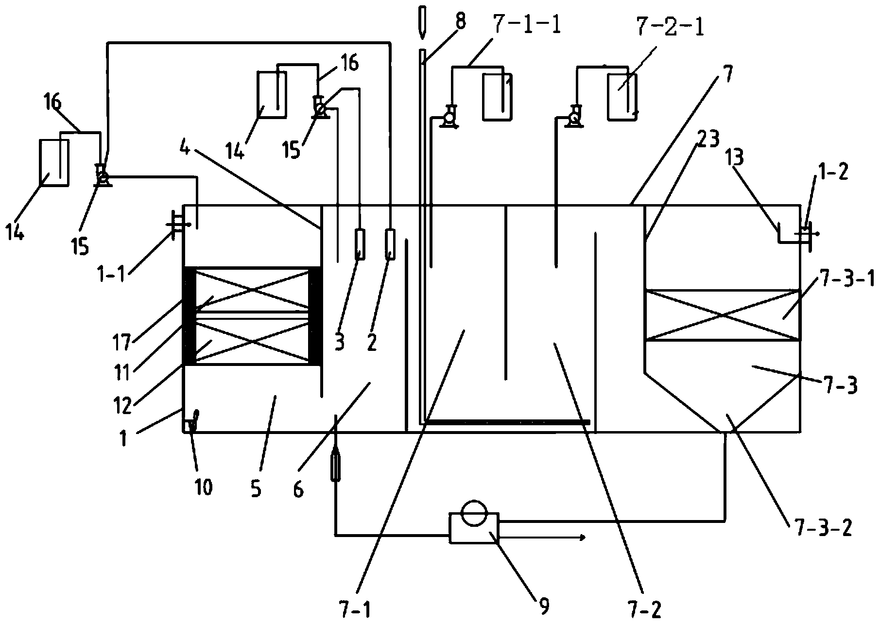 Peracetic acid wastewater treatment system