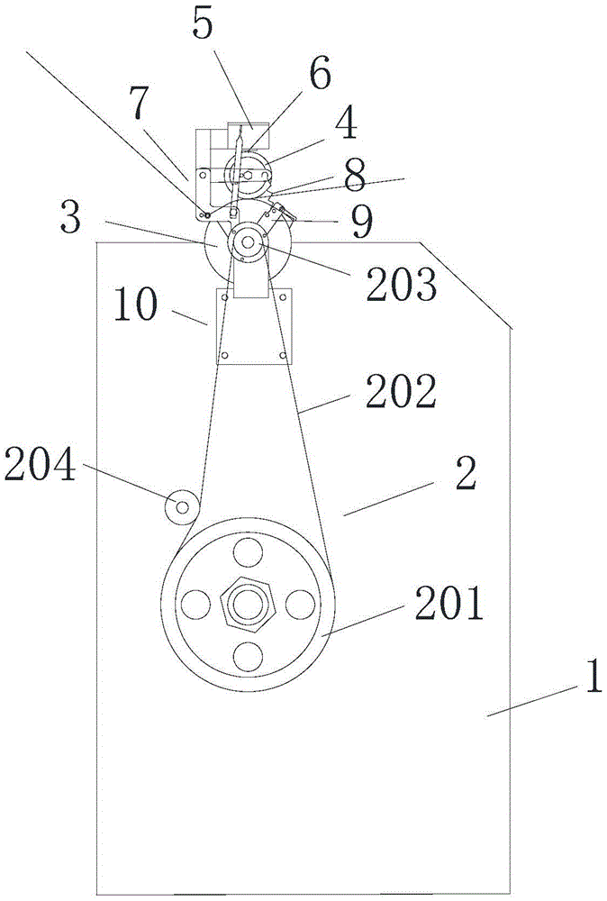 Loom Length Measuring Device