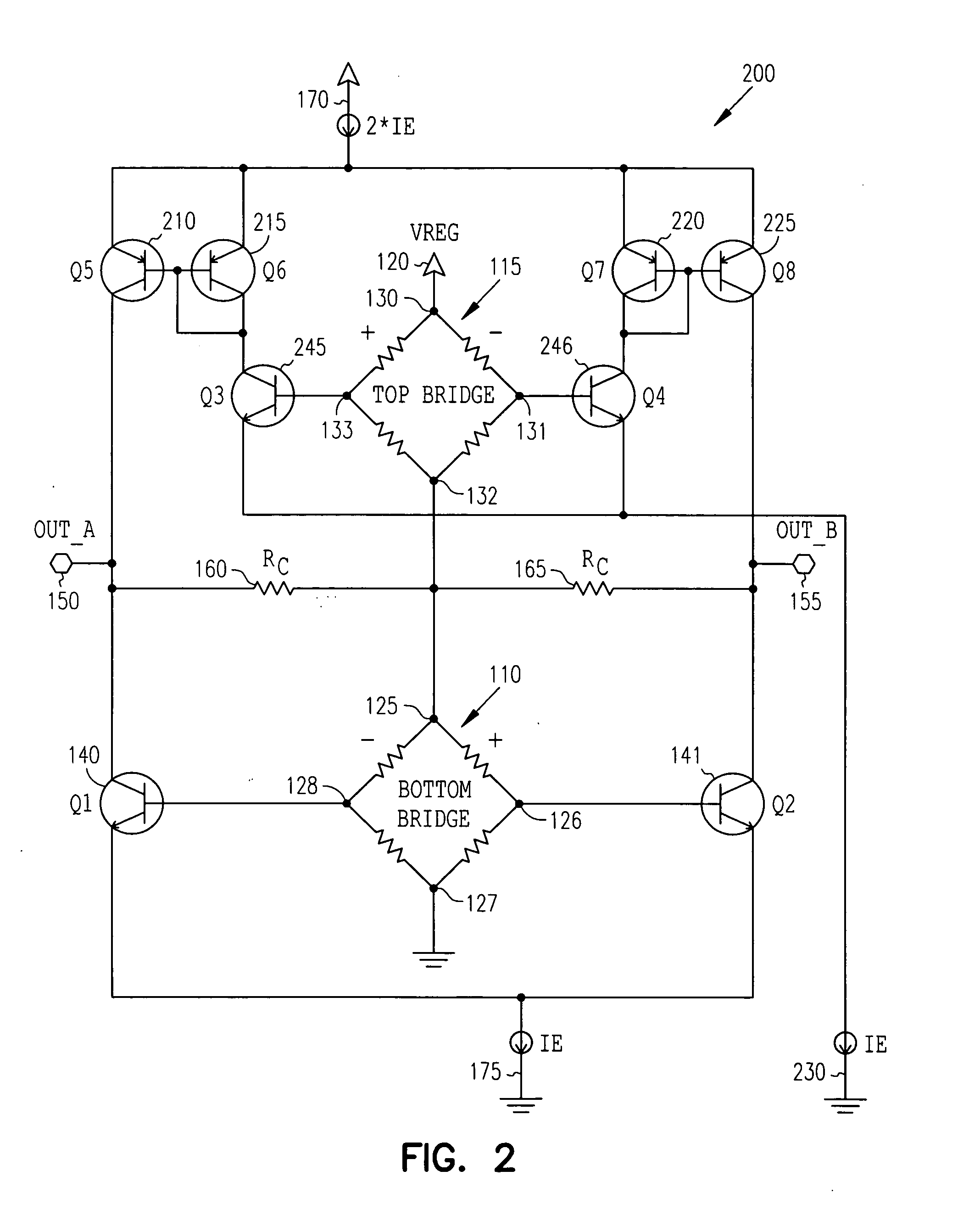 Series bridge circuit