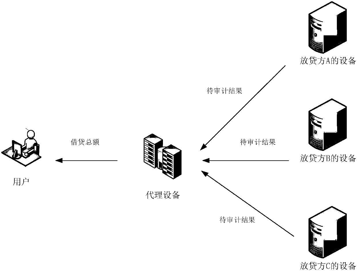 A data auditing method and device