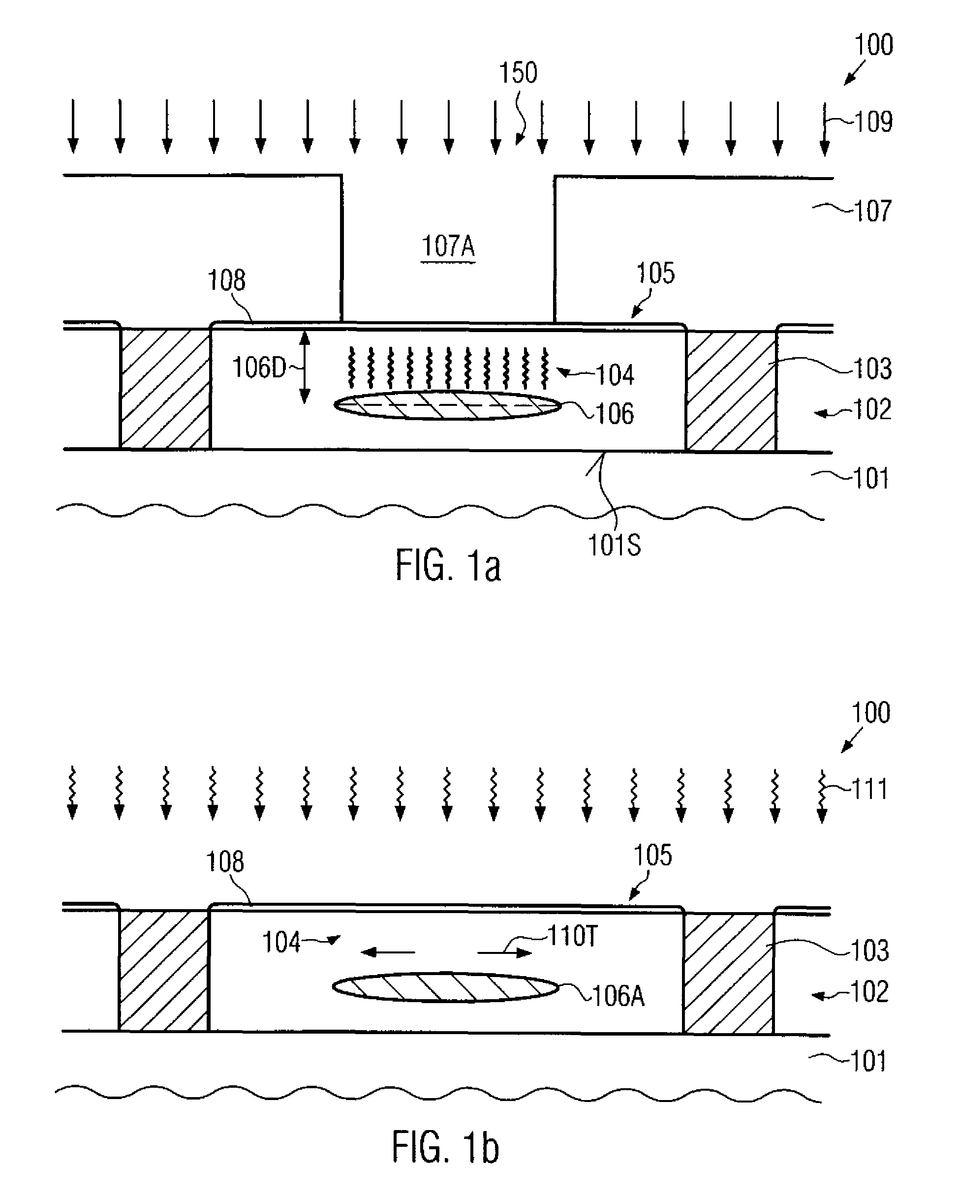 Technique for strain engineering in silicon-based transistors by using implantation techniques for forming a strain-inducing layer under the channel region