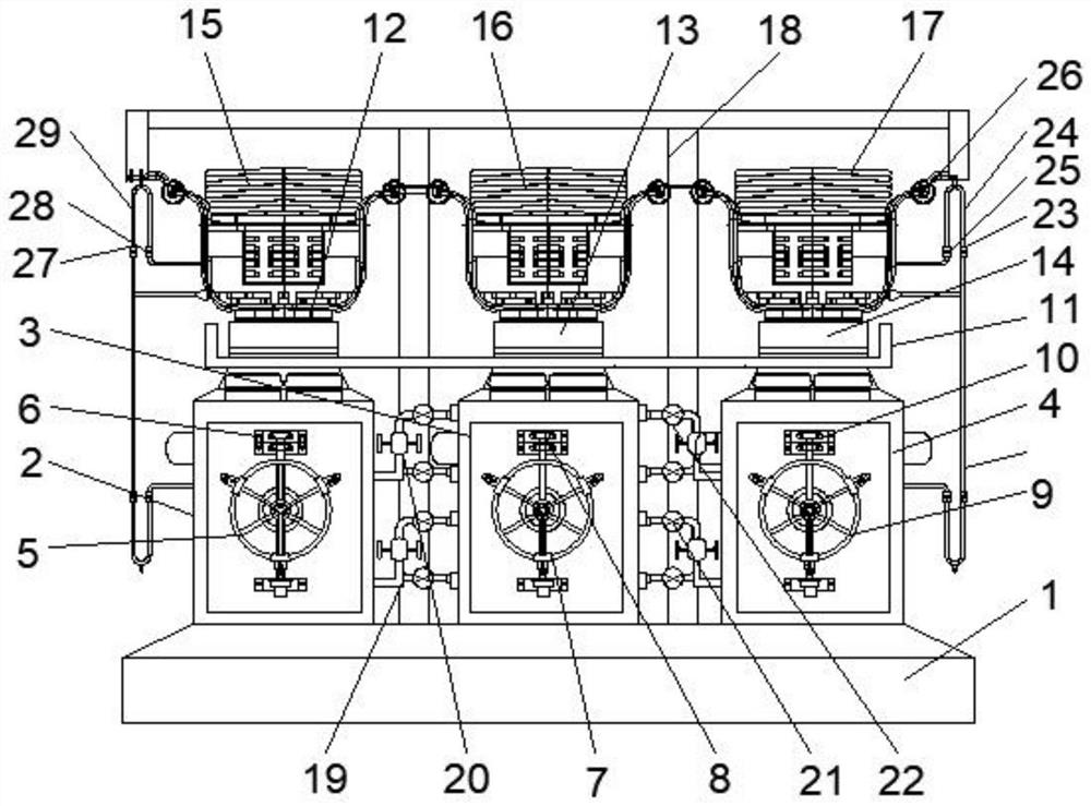 Multi-temperature-zone and multi-cooling-rate heat treatment device