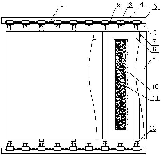 Municipal road height limit frame