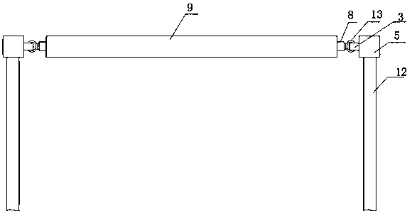 Municipal road height limit frame