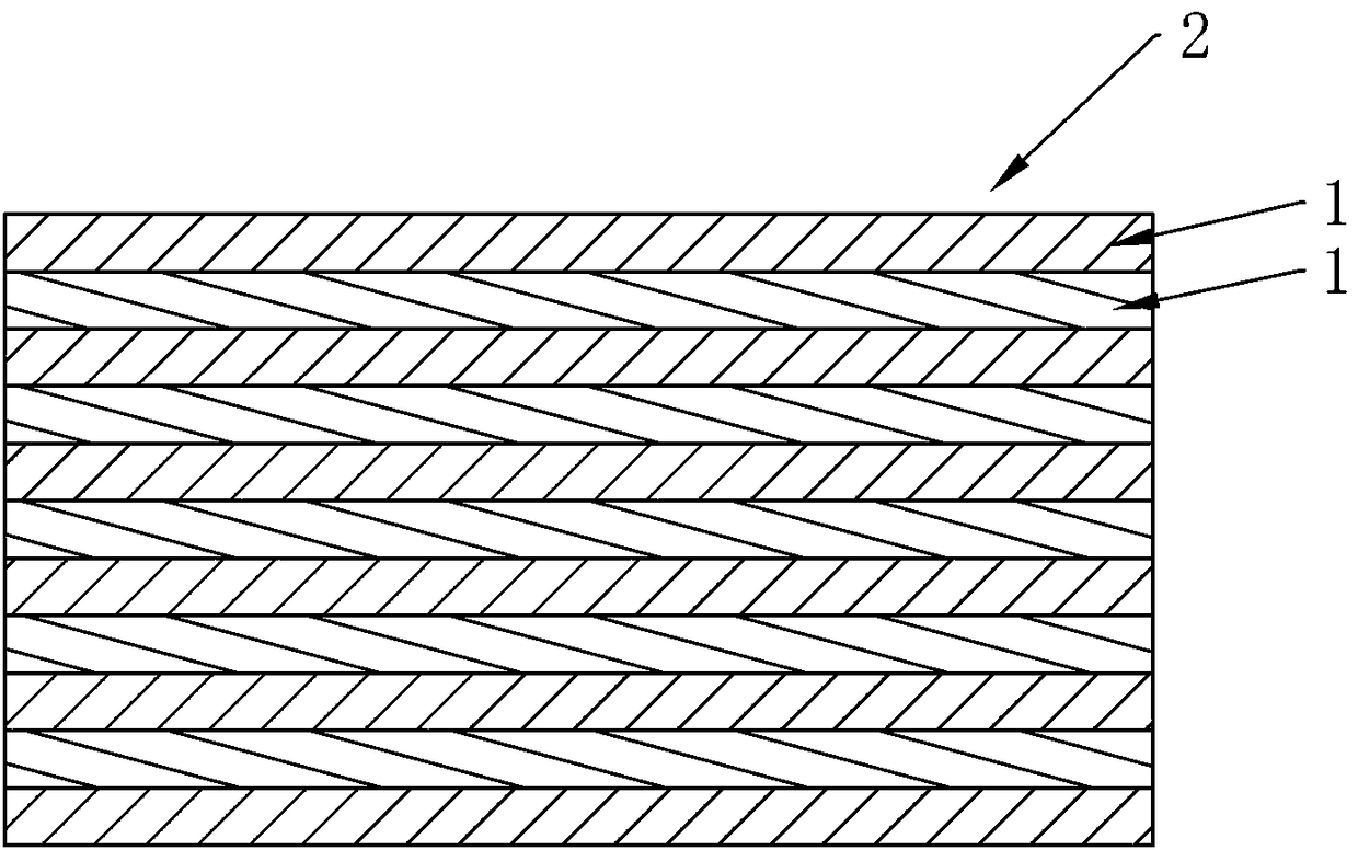 Manufacturing method of novel cutting die plywood