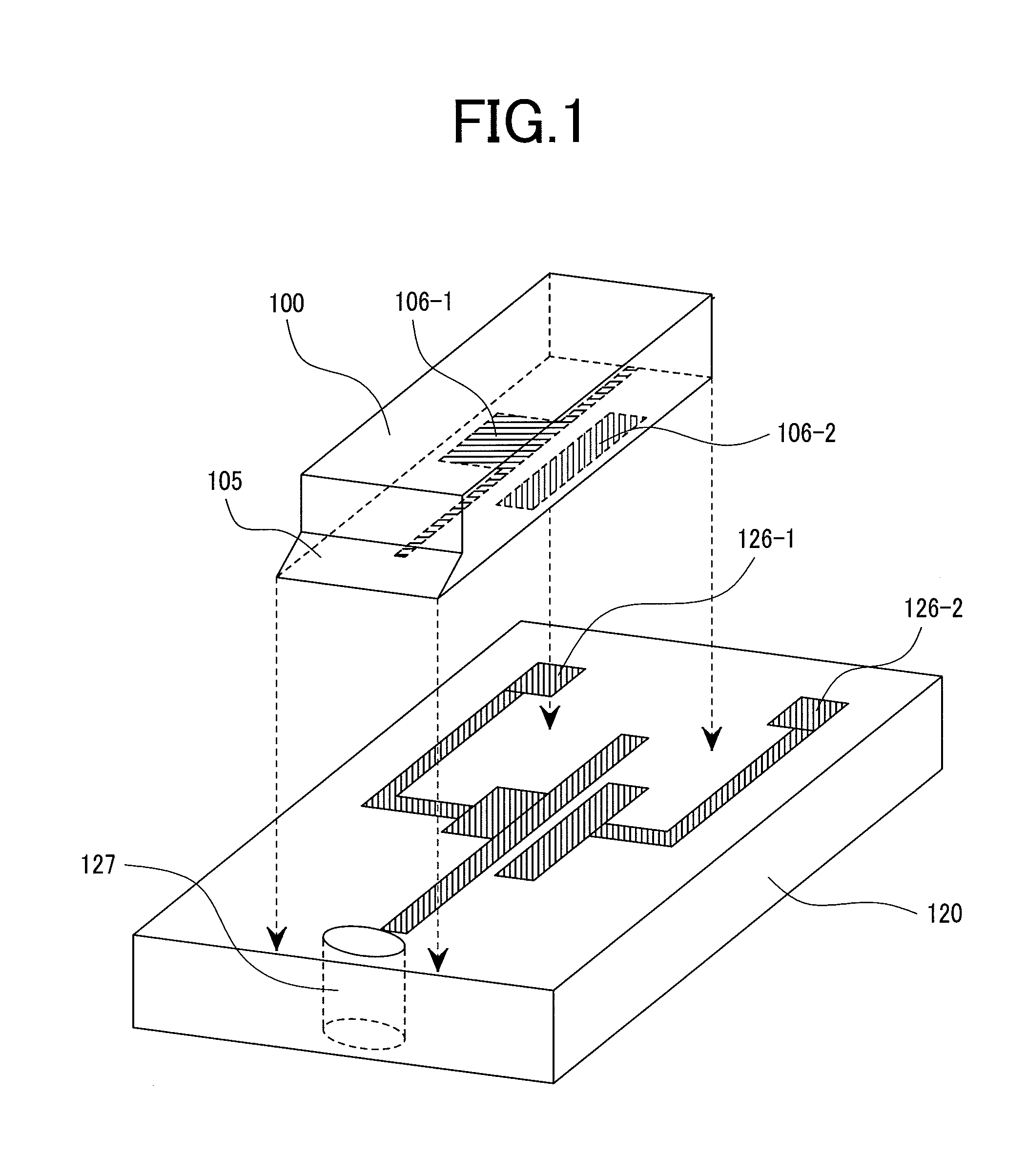 Optical device integrated head