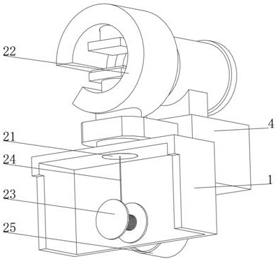 On-line monitoring device convenient to maintain and used for alternating-current power transmission project