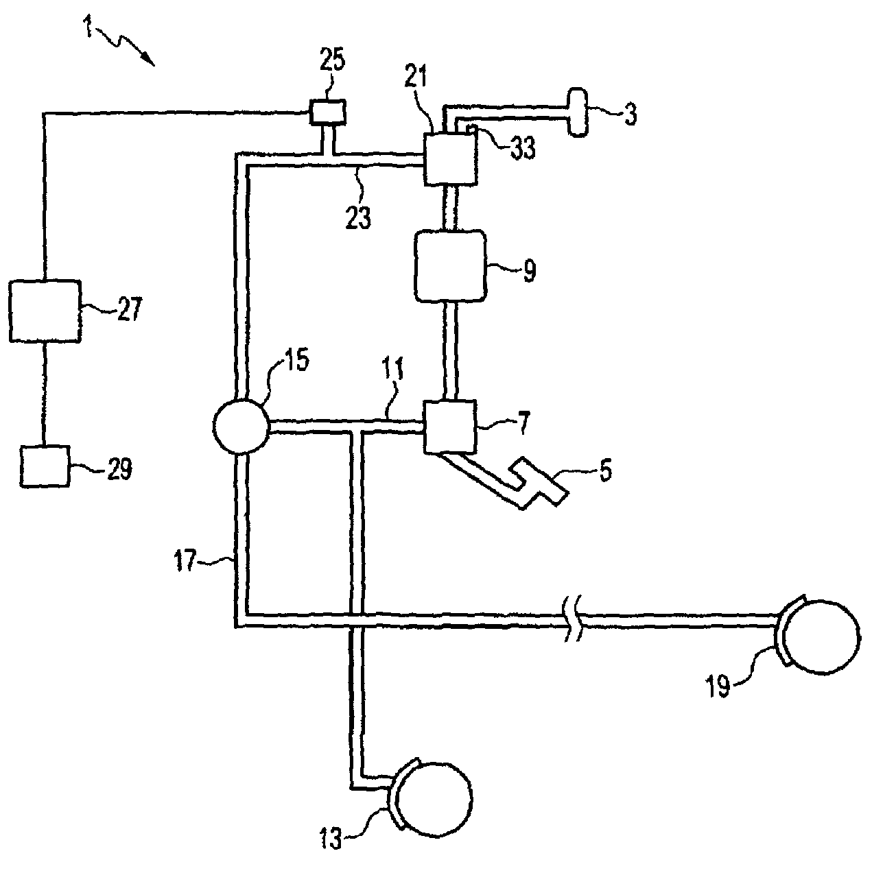 Monitor for manual trailer brake activation