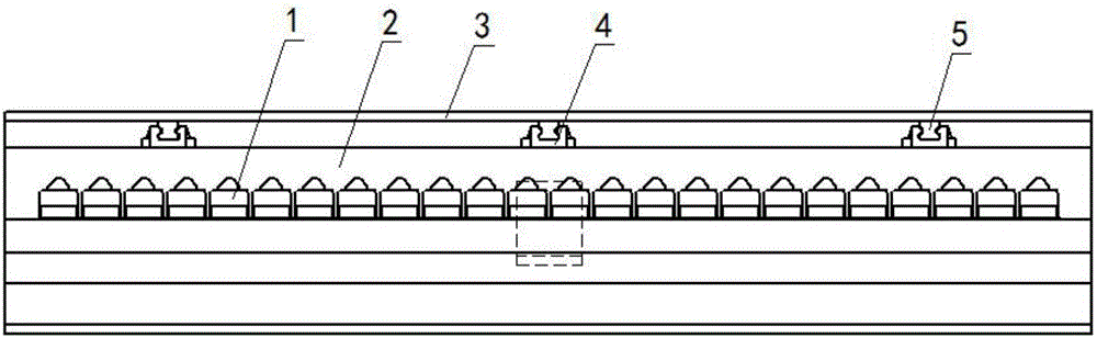 Horizontal moving device of yarn holder crossbeam