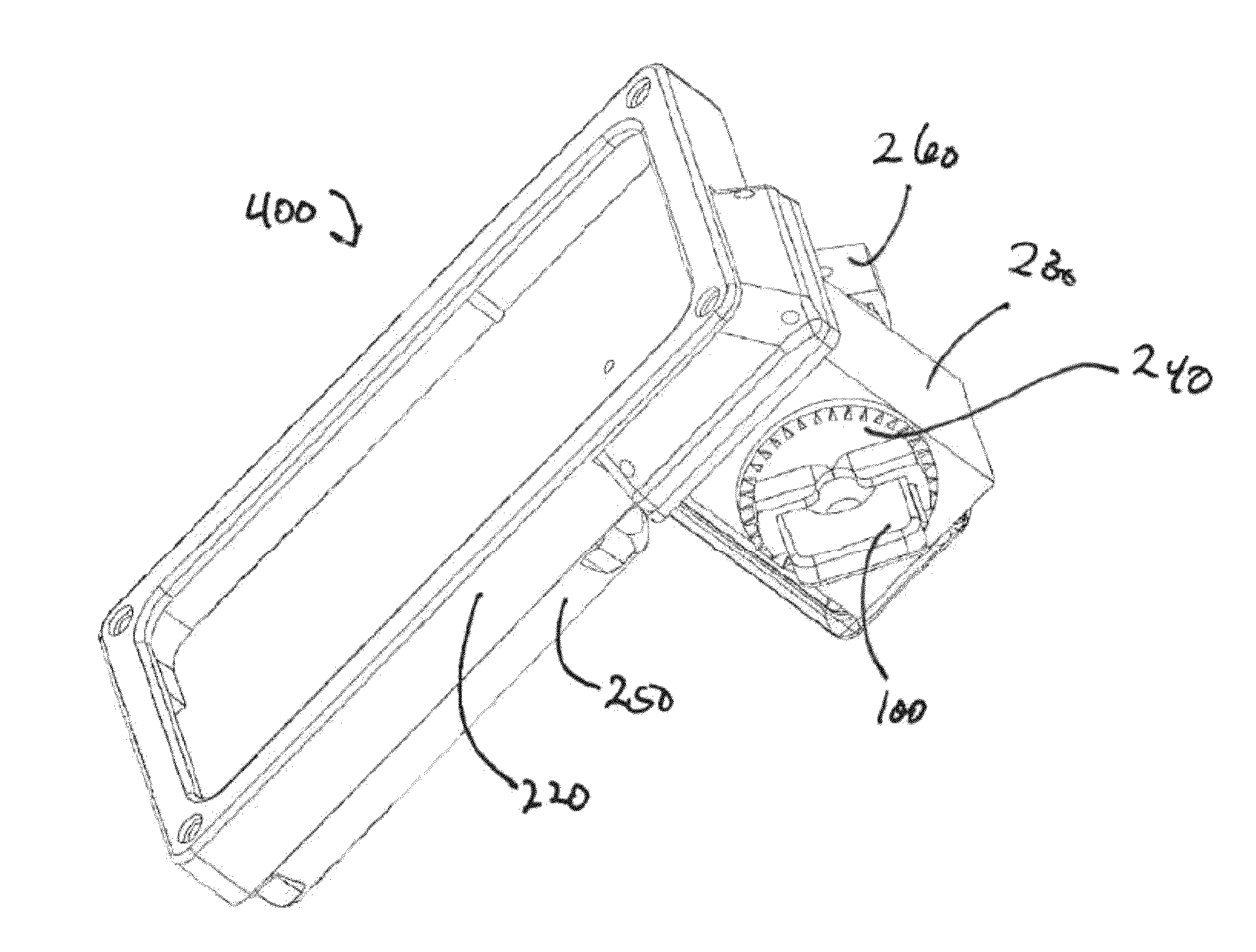 Device and method for performing a diagnostic test