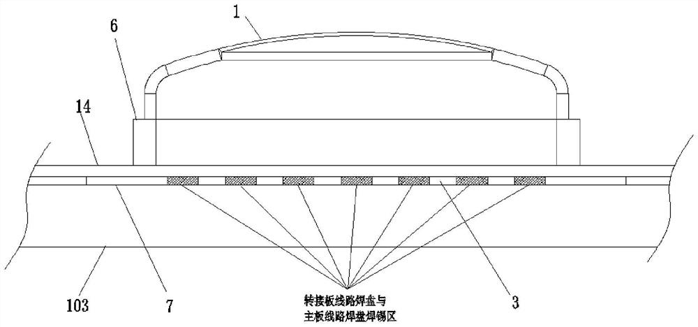 Magnetic head manufacturing and mainboard assembling method for equivalently replacing surface mounting and magnetic head