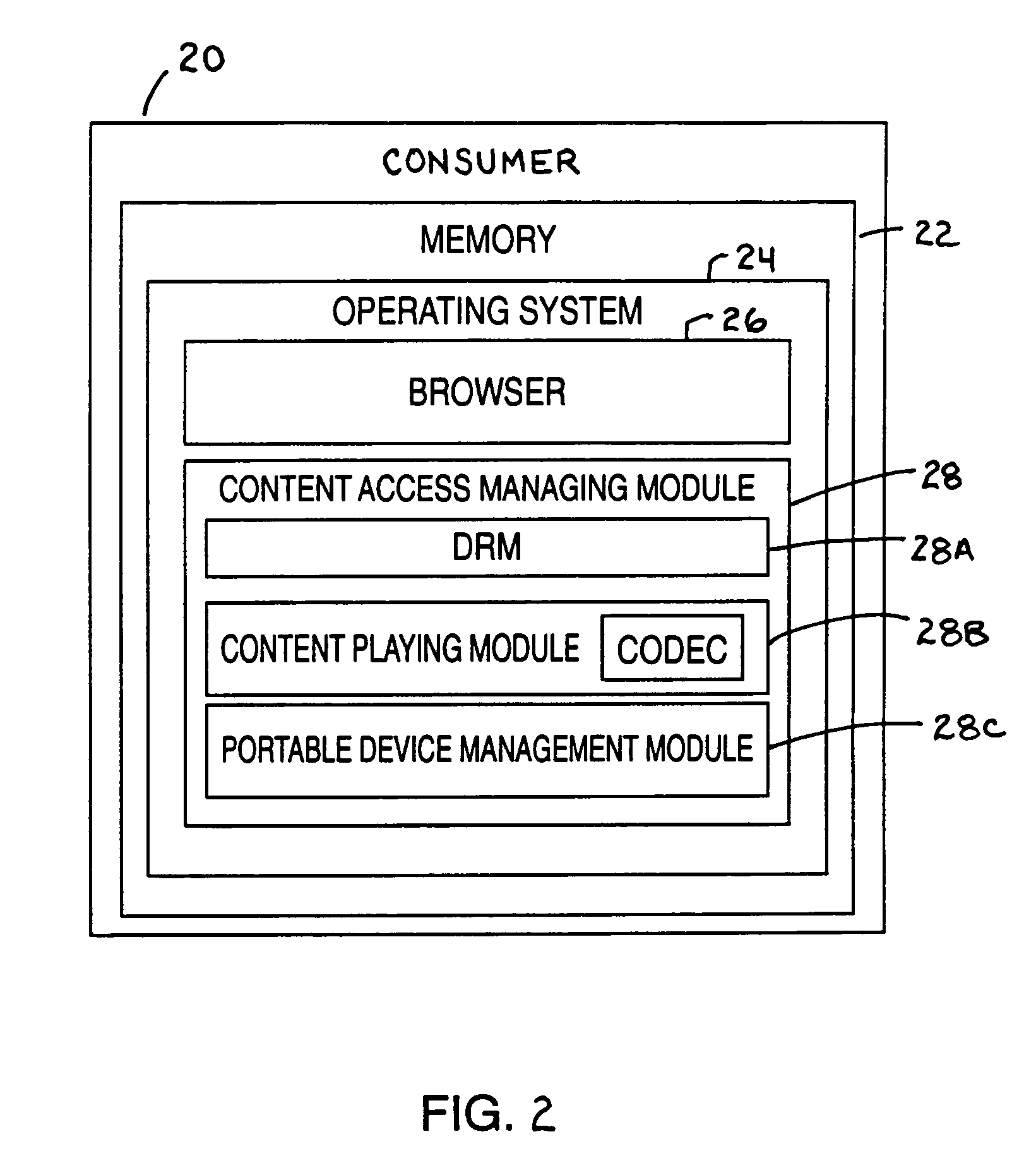 Interface for presenting downloadable digital data content format options