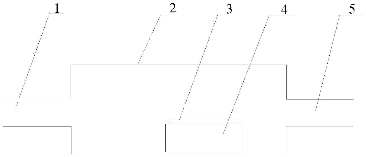 Method for preparing molybdenum sulfide two-dimensional material by adopting MOCVD equipment