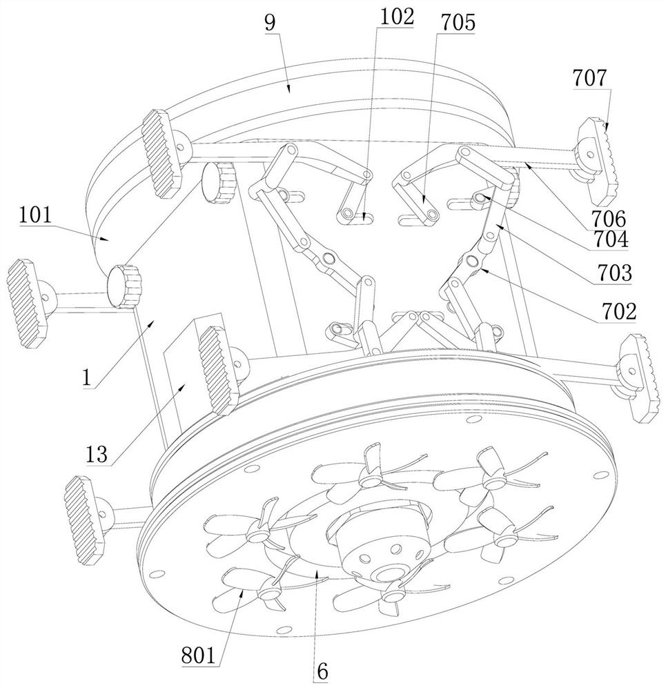 Self-adaptive municipal sewage sludge mixing machine