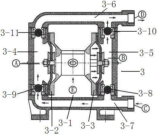 Concentrated automatic control switching type feeding system and control method thereof