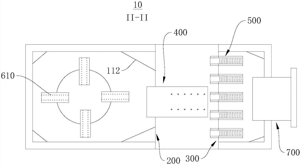 Sound damping device and engine unit