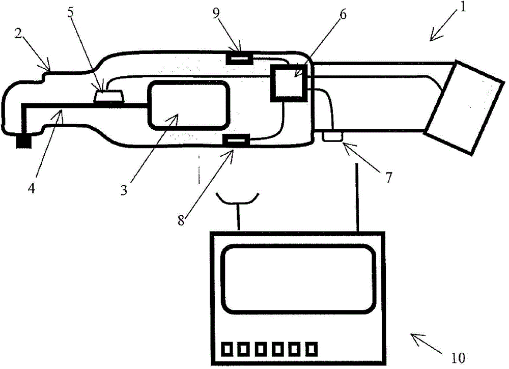 Apparatus for duplicating usage parameters written in memory of industrial tool