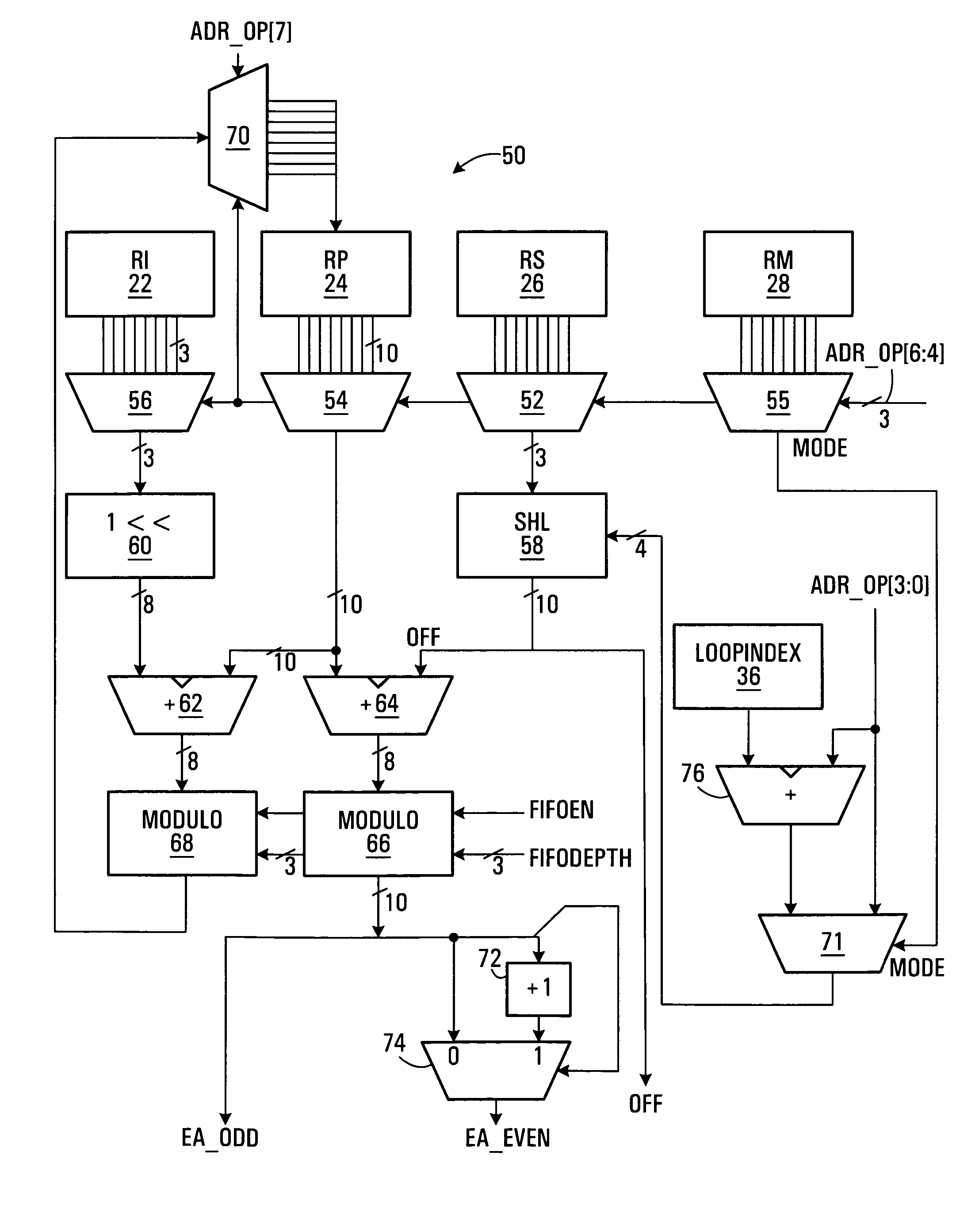 SIMD processor and addressing method