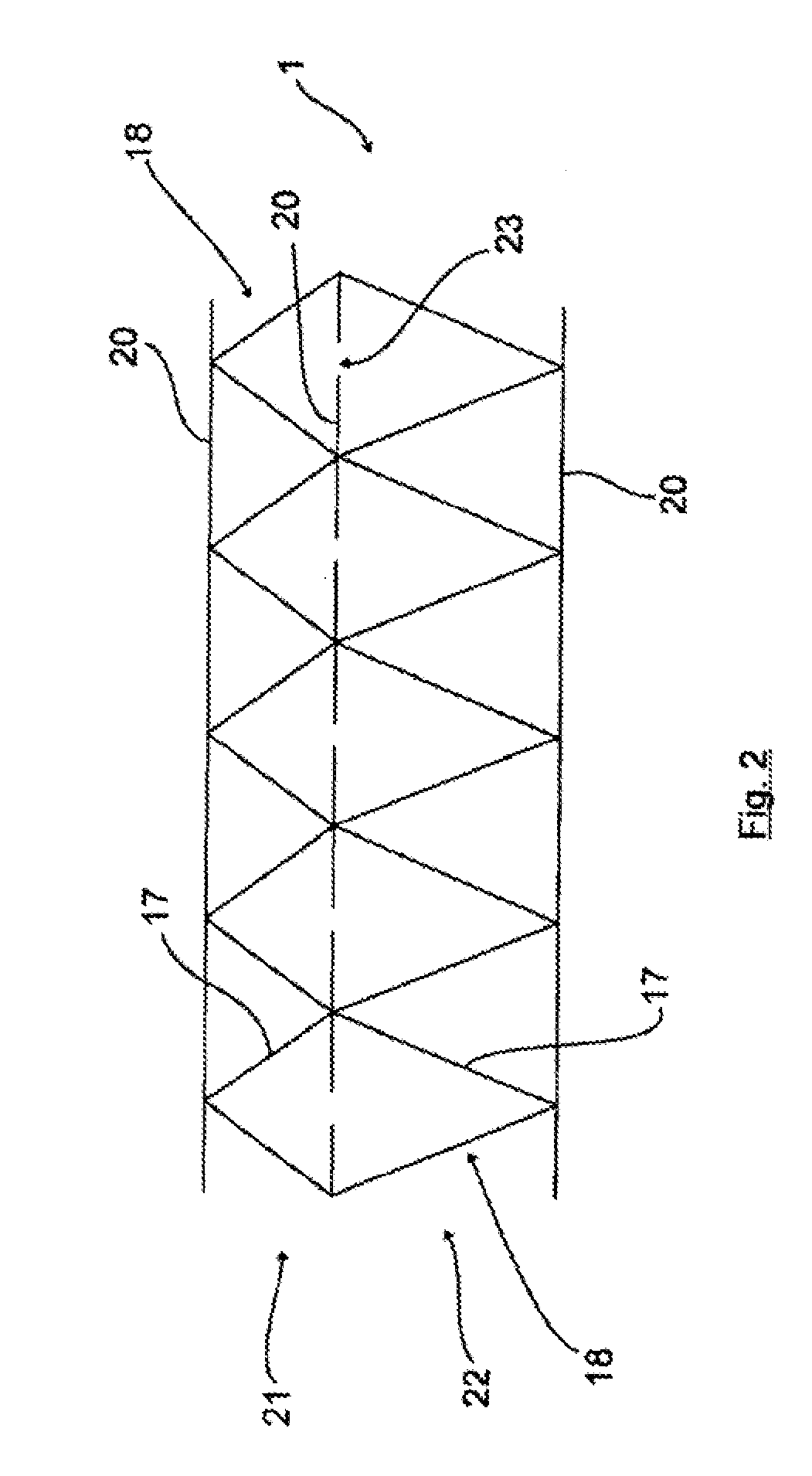 Particle Separator and Method for Removing Particles from an Exhaust Gas Stream of an Internal Combustion Engine