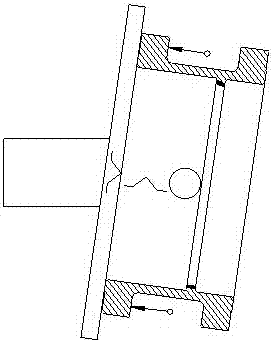 Hard alloy composite sealing structure and preparing technology thereof