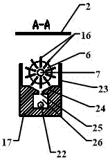 An electrospinning device with a tine cage electrode