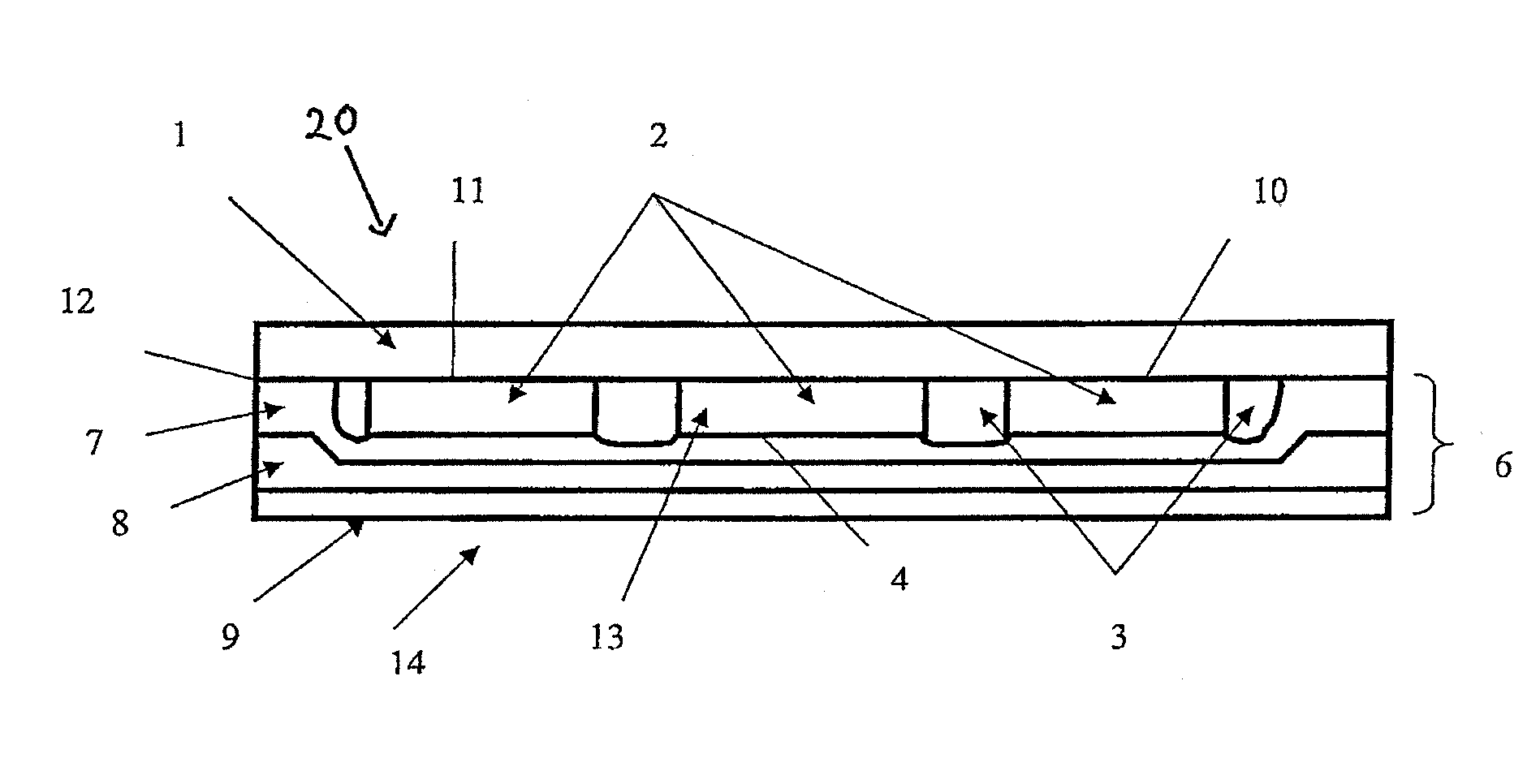 Photovoltaic module with at least one crystalline solar cell