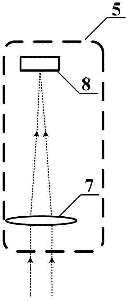 Self-adaptation optical system near-field wave-front sensor calibration device and calibration method based on phase-diversity method