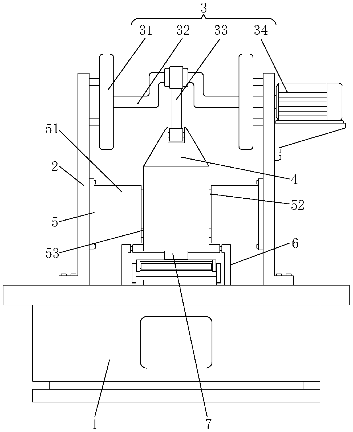 Motor rotor punching sheet forming machining process