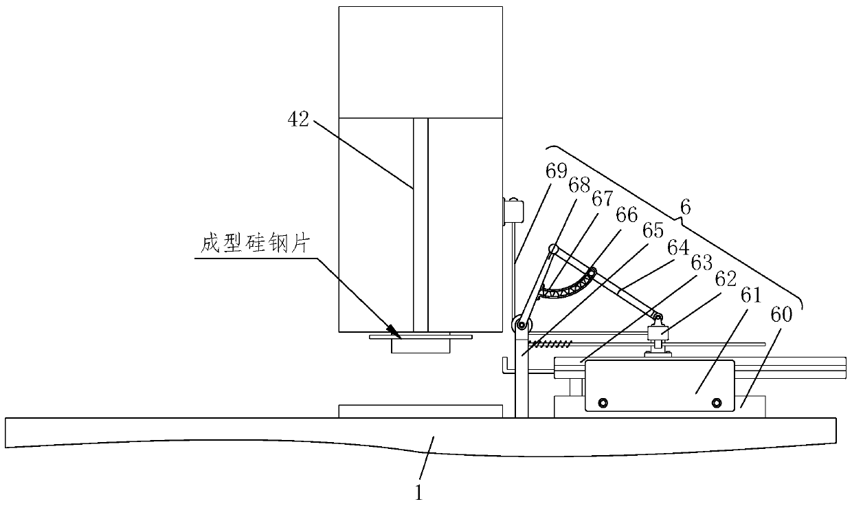 Motor rotor punching sheet forming machining process