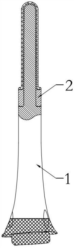 Thighbone far-end prosthesis capable of preserving epiphysis