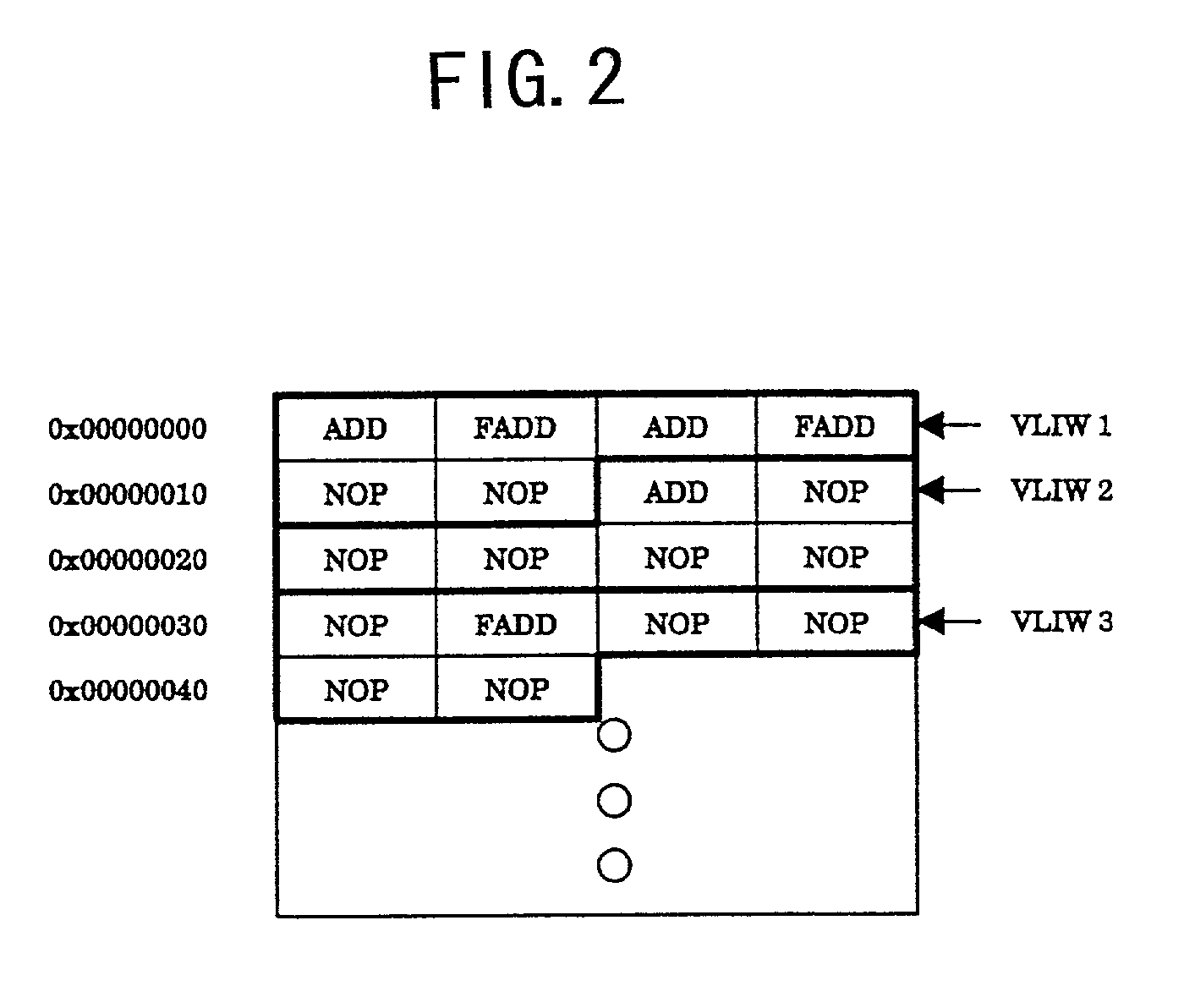 Instruction processing method for verifying basic instruction arrangement in VLIW instruction for variable length VLIW processor