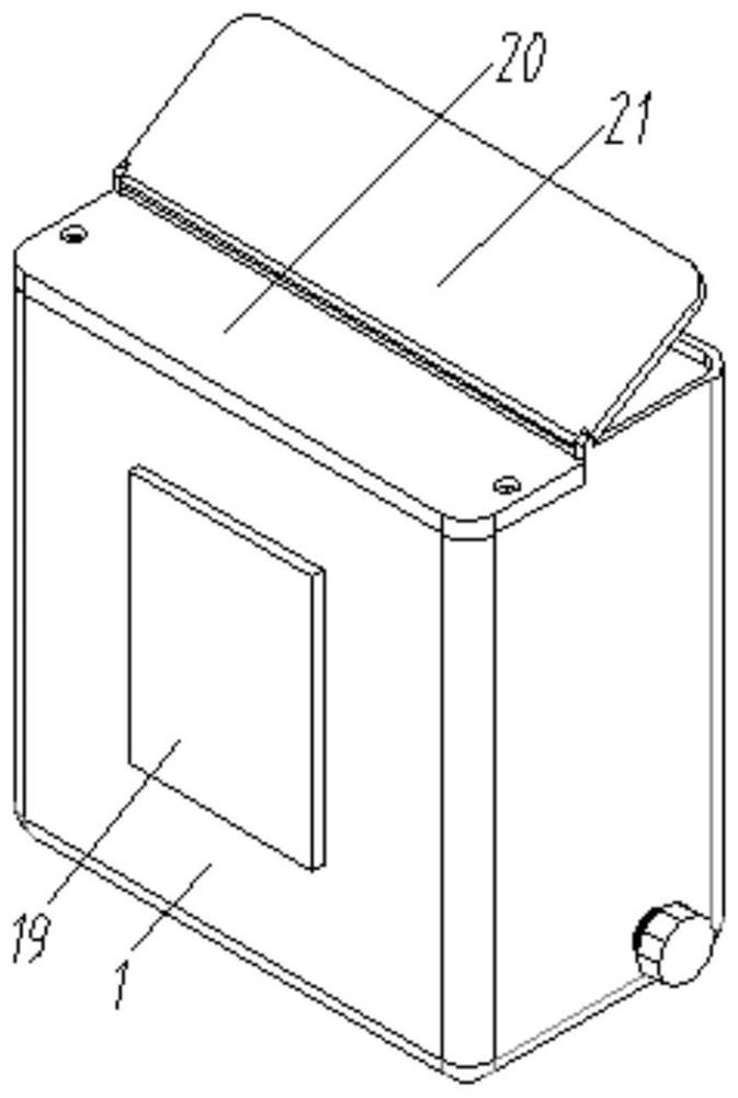 Rapid detection equipment and detection method for water-sensitive test paper