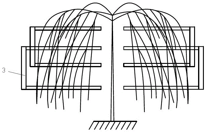 Vibration-type wolfberry fruit picking mechanism